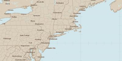 Radar harita Philadelphia