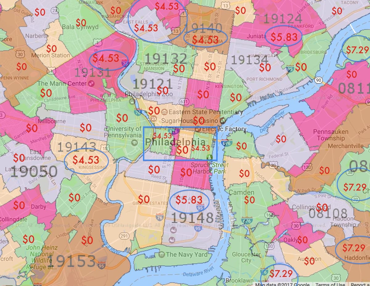 Philadelphia ve çevresinde göster