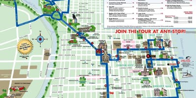 Trolley harita Philadelphia